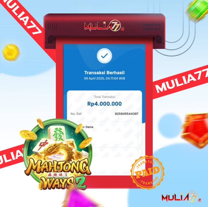 Menang Jackpot Slot Online Gacor MULIA77 Resmi Rp 4.000.000