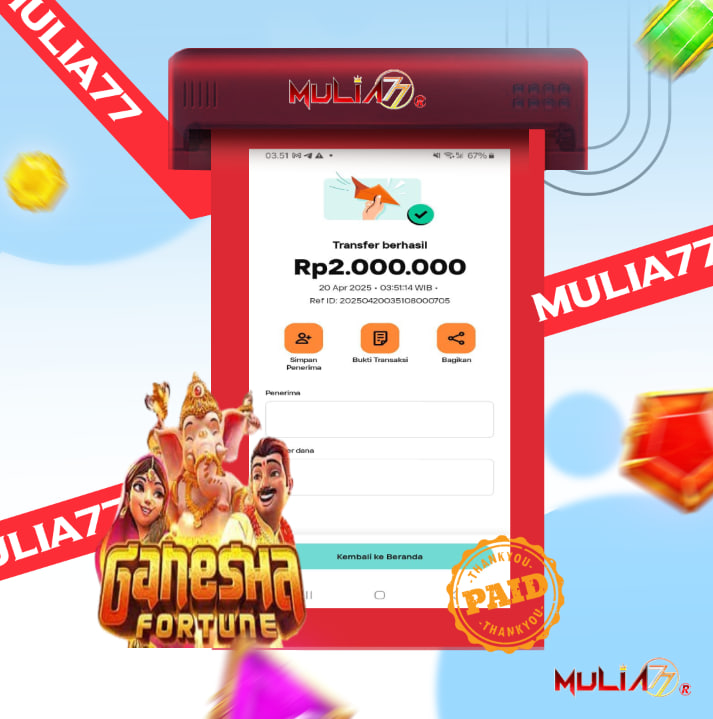 Menang Jackpot Slot Online Gacor MULIA77 Resmi Rp 2.000.000