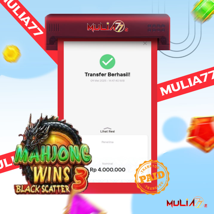 Menang Jackpot Slot Online Gacor MULIA77 Resmi Rp 4.000.000