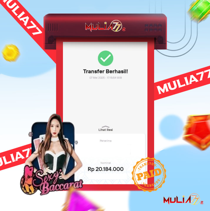 Menang Jackpot Slot Online Gacor MULIA77 Resmi Rp 20.184.000