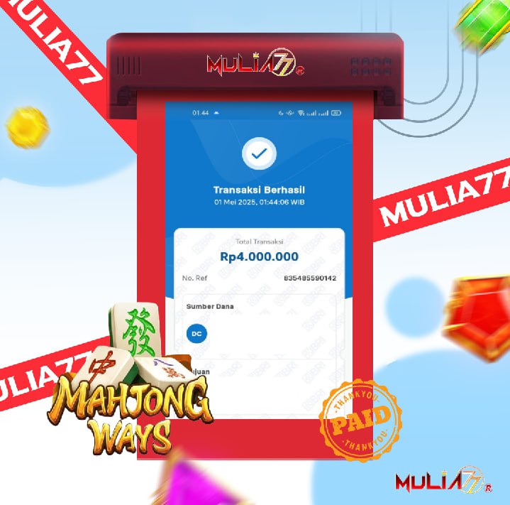 Menang Jackpot Slot Online Gacor MULIA77 Resmi Rp 4.000.000