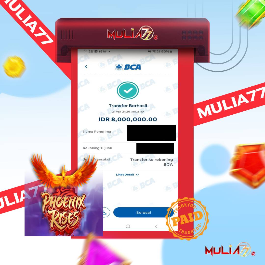 Menang Jackpot Slot Online Gacor MULIA77 Resmi Rp 8.8000.000