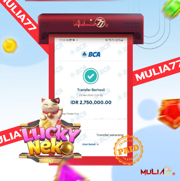 Menang Jackpot Slot Online Gacor MULIA77 Resmi Rp 2.750.000