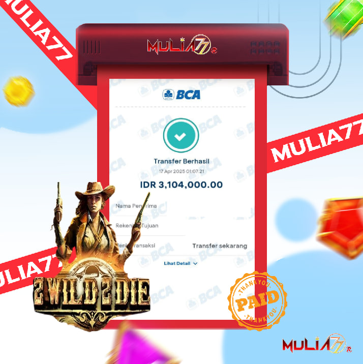 Menang Jackpot Slot Online Gacor MULIA77 Resmi Rp 3.104.000