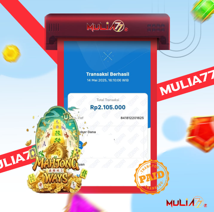 Menang Jackpot Slot Online Gacor MULIA77 Resmi Rp 2.105.000