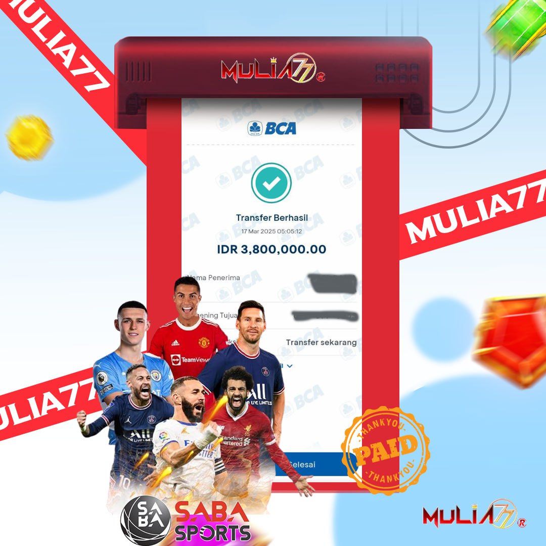 Menang Jackpot Slot Online Gacor MULIA77 Resmi Rp 3.800.000
