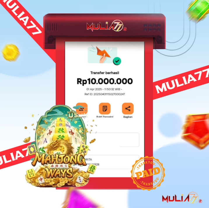 Menang Jackpot Slot Online Gacor MULIA77 Resmi Rp 10.000.000