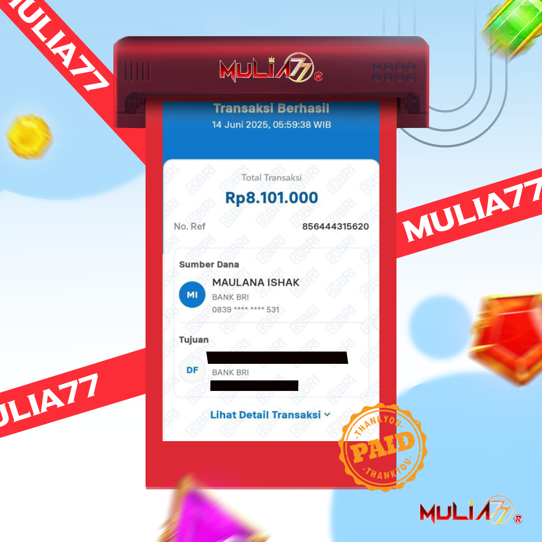 Menang Jackpot Slot Online Gacor MULIA77 Resmi Rp 8.101.000