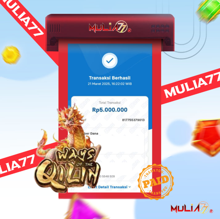 Menang Jackpot Slot Online Gacor MULIA77 Resmi Rp 5.000.000