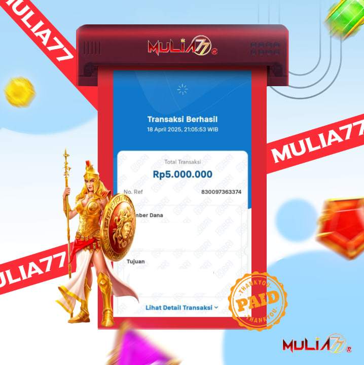 Menang Jackpot Slot Online Gacor MULIA77 Resmi Rp 5.000.000