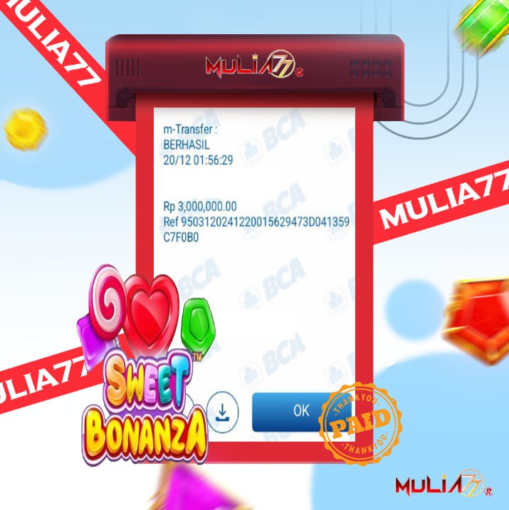 Menang Jackpot Slot Online Gacor MULIA77 Resmi Rp 3.000.000