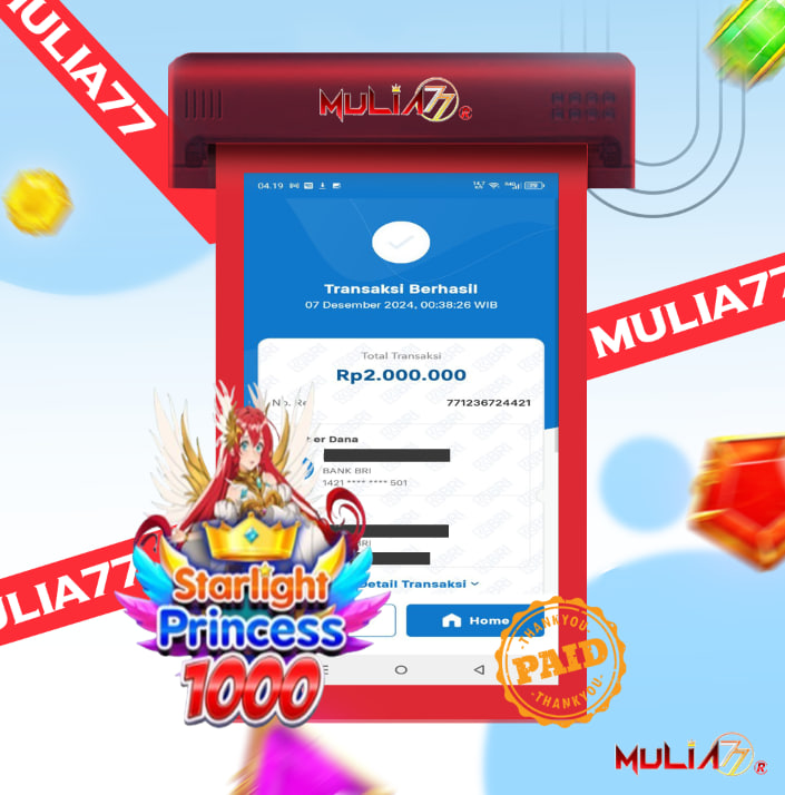 Menang Jackpot Slot Online Gacor MULIA77 Resmi Rp 2.000.000
