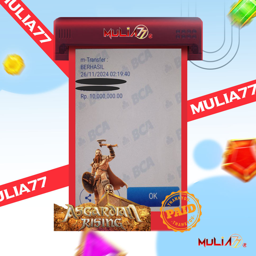 Menang Jackpot Slot Online Gacor MULIA77 Resmi Rp 10.000.000