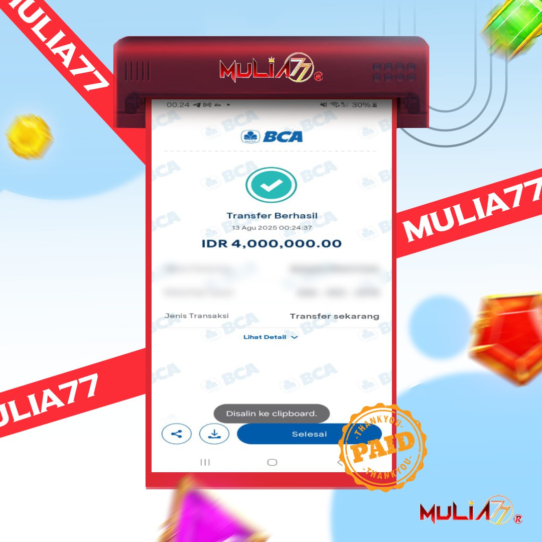 Menang Jackpot Slot Online Gacor MULIA77 Resmi Rp4.000.000
