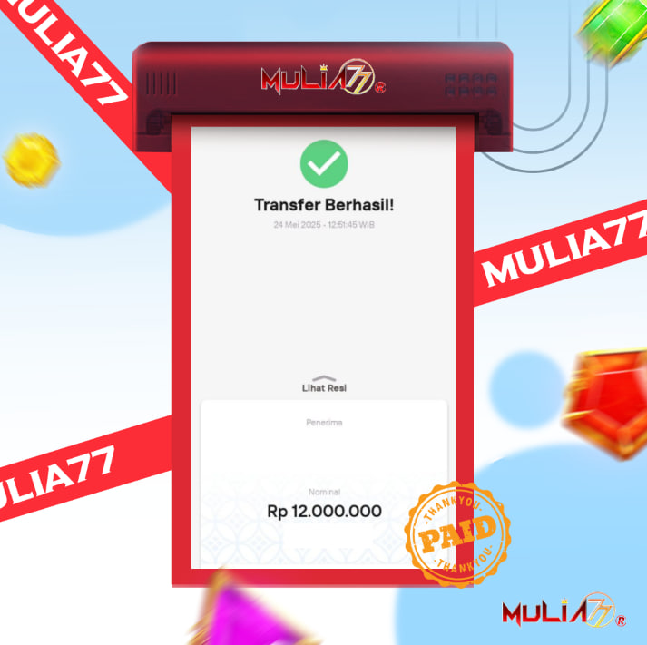 Menang Jackpot Slot Online Gacor MULIA77 Resmi Rp 12.000.000