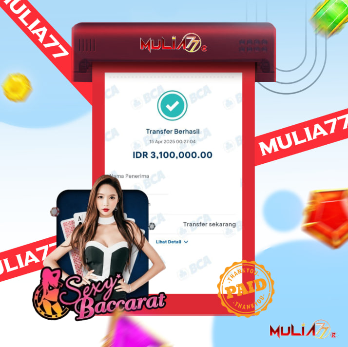 Menang Jackpot Slot Online Gacor MULIA77 Resmi Rp 3.100.000