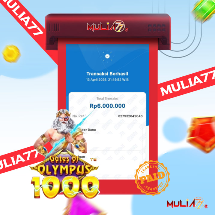Menang Jackpot Slot Online Gacor MULIA77 Resmi Rp 6.000.000