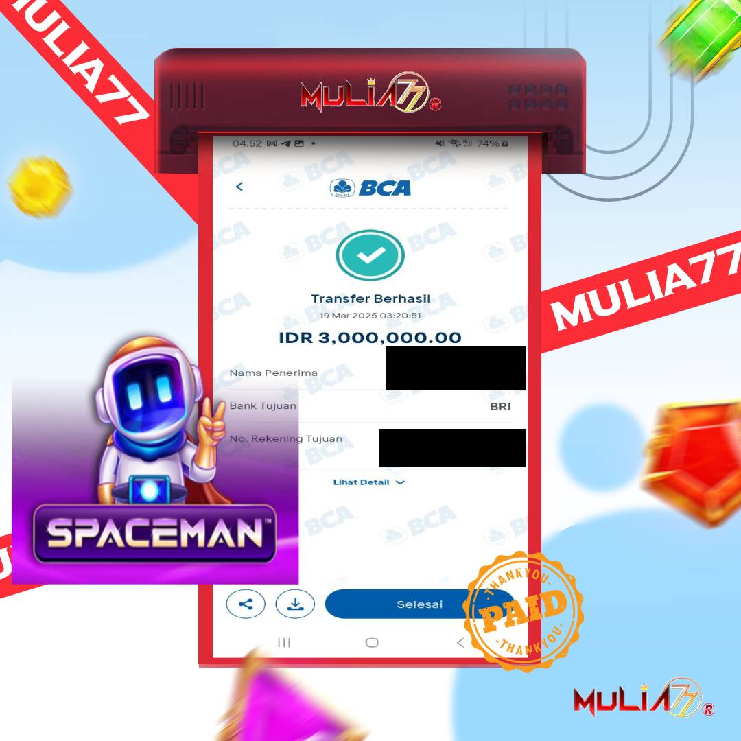 Menang Jackpot Slot Online Gacor MULIA77 Resmi Rp 3.000.000