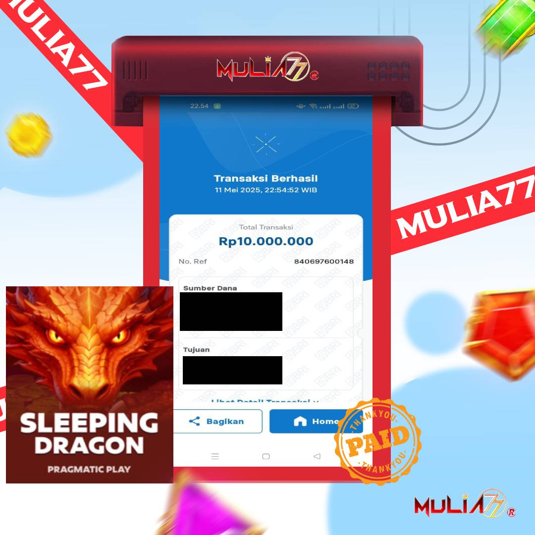 Menang Jackpot Slot Online Gacor MULIA77 Resmi Rp 10.000.000