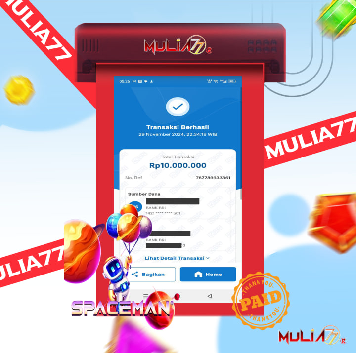 Menang Jackpot Slot Online Gacor MULIA77 Resmi Rp 10.000.0000