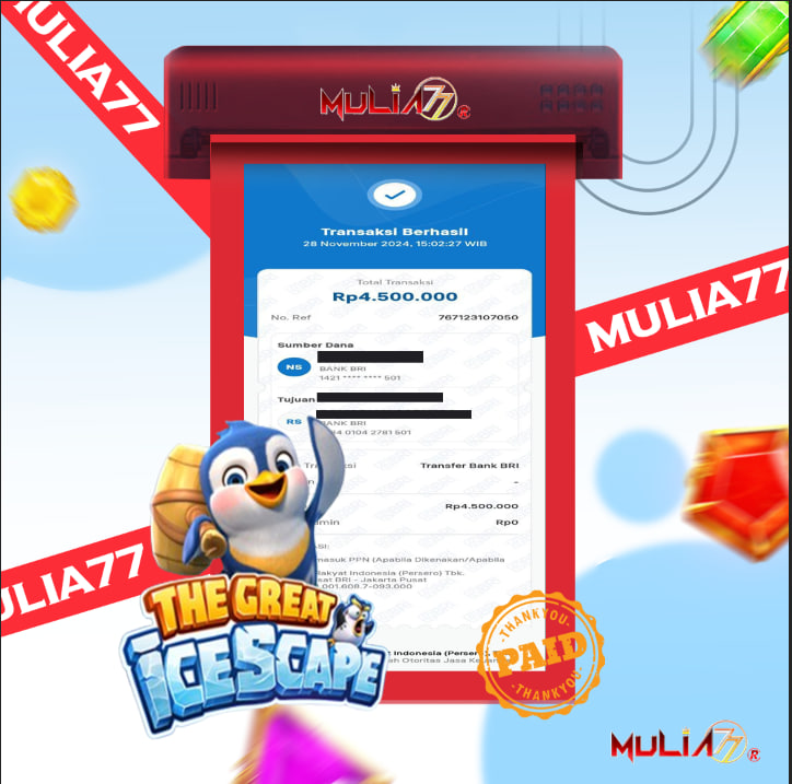 Menang Jackpot Slot Online Gacor MULIA77 Resmi Rp 4.500.000