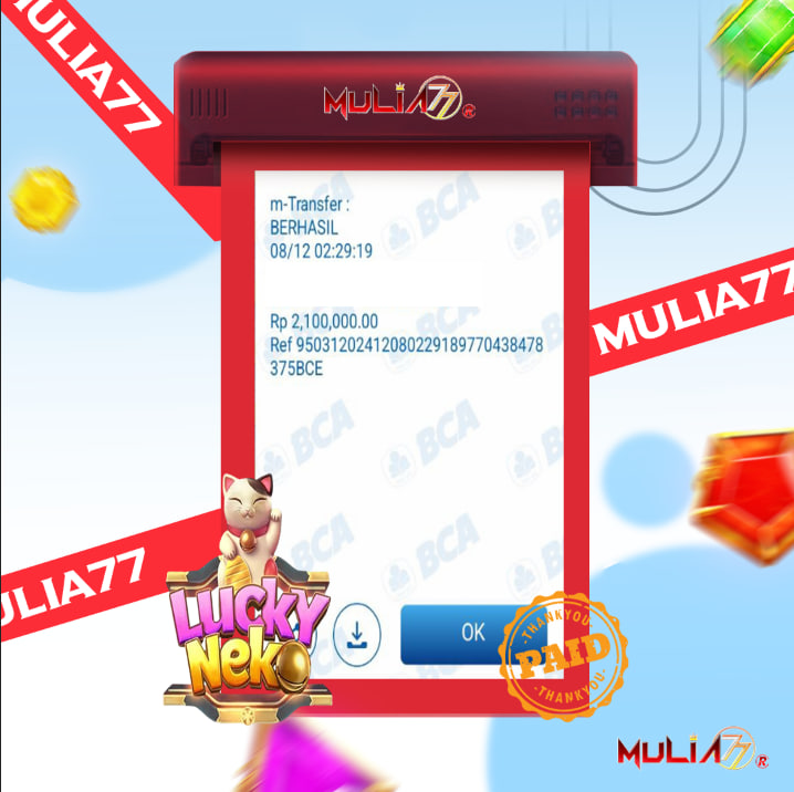 Menang Jackpot Slot Online Gacor MULIA77 Resmi Rp 2.100.000