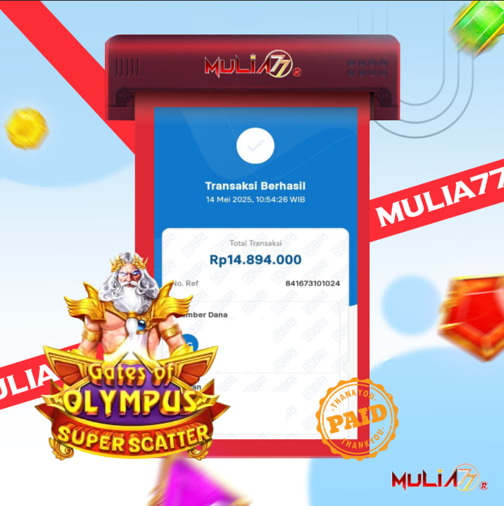 Menang Jackpot Slot Online Gacor MULIA77 Resmi Rp 14.894.000