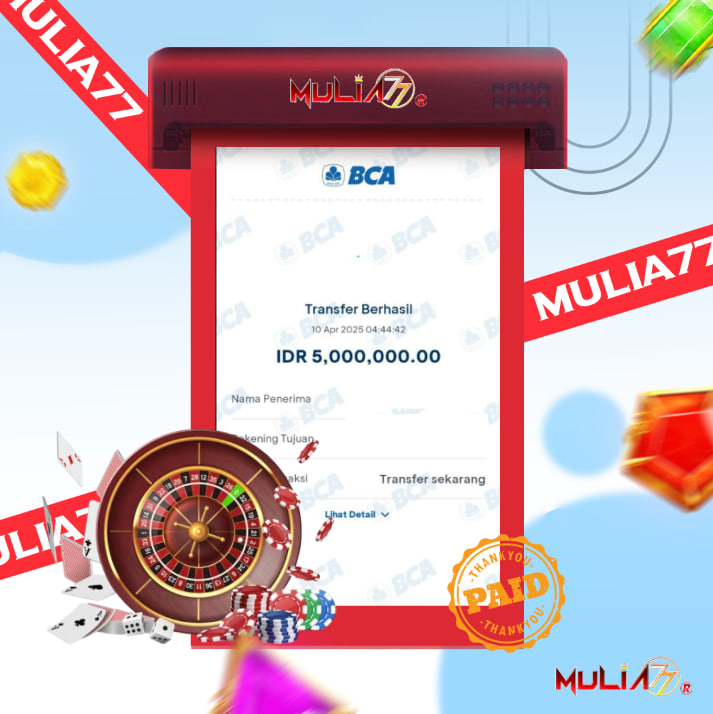 Menang Jackpot Slot Online Gacor MULIA77 Resmi Rp 5.000.000