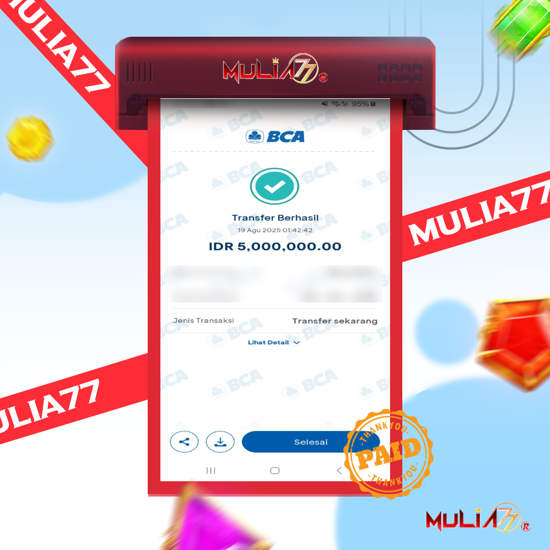 Menang Jackpot Slot Online Gacor MULIA77 Resmi Rp5.000.000