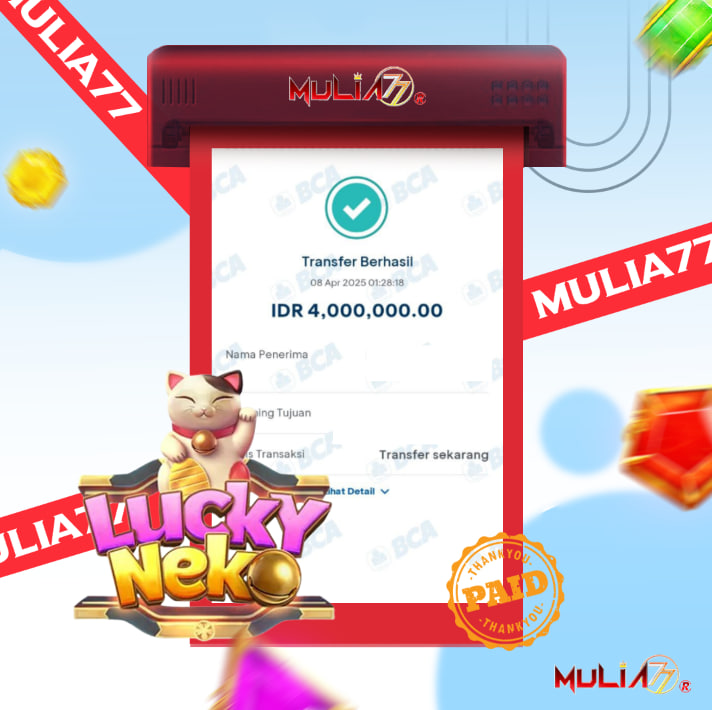 Menang Jackpot Slot Online Gacor MULIA77 Resmi Rp 4.000.000