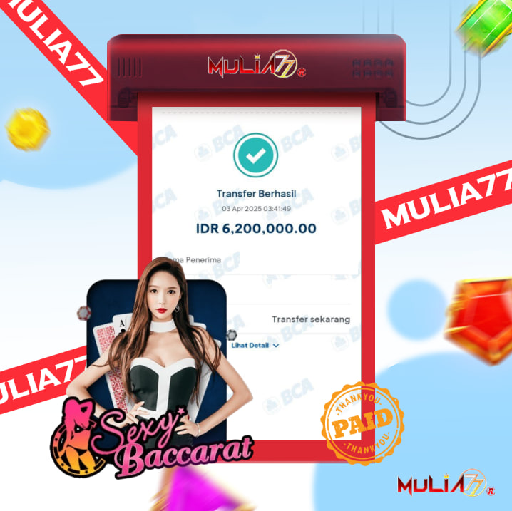 Menang Jackpot Slot Online Gacor MULIA77 Resmi Rp 6.200.000