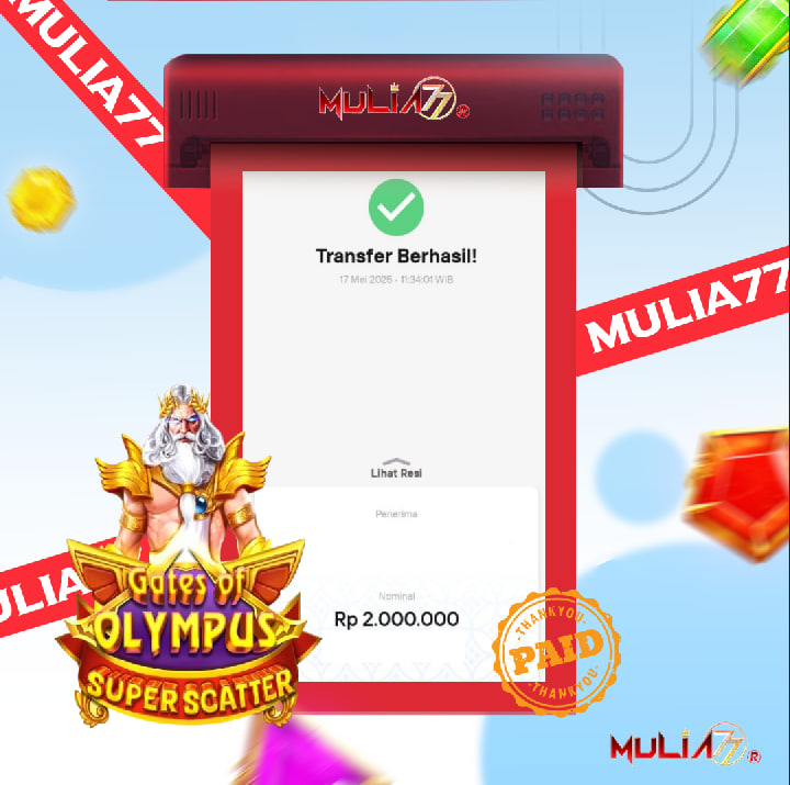 Menang Jackpot Slot Online Gacor MULIA77 Resmi Rp 2.000.000