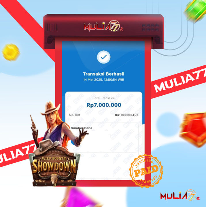 Menang Jackpot Slot Online Gacor MULIA77 Resmi Rp 7.000.000