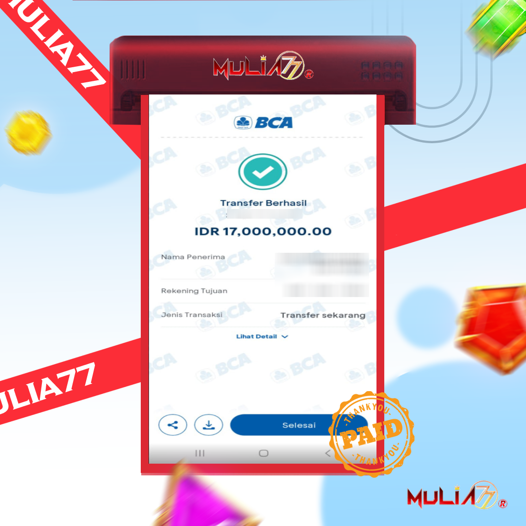 Menang Jackpot Slot Online Gacor MULIA77 Resmi Rp17.000.000