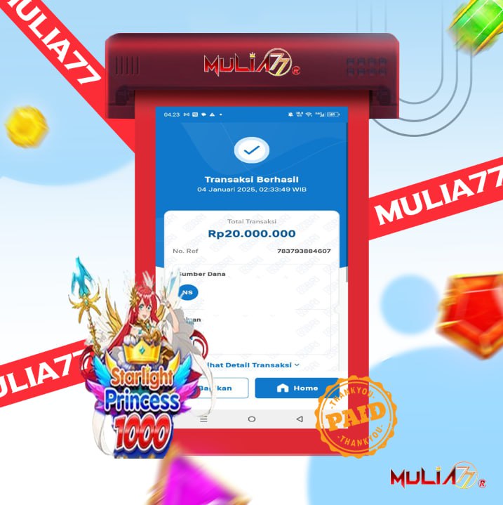 Menang Jackpot Slot Online Gacor MULIA77 Resmi Rp 20.000.000