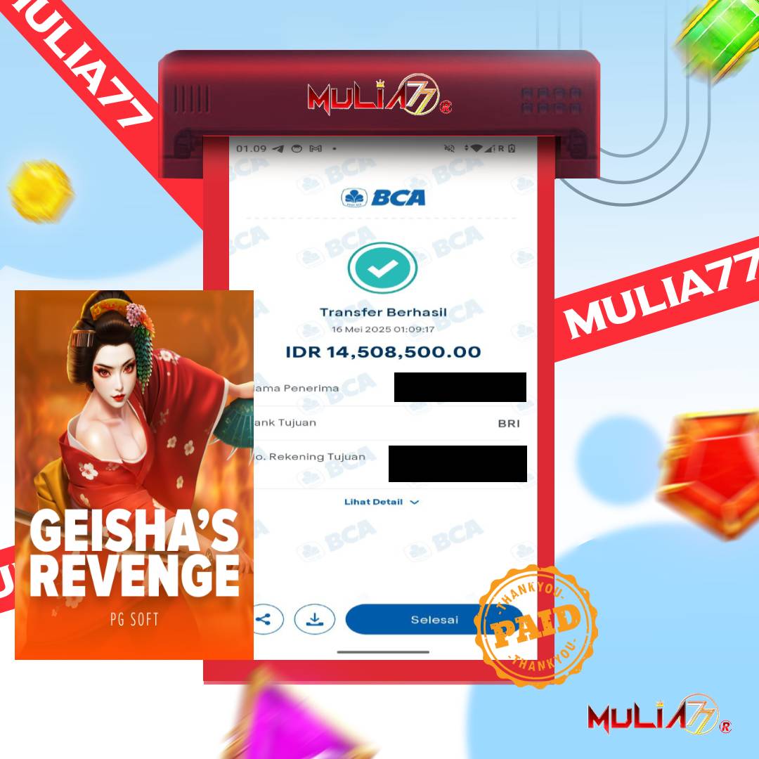 Menang Jackpot Slot Online Gacor MULIA77 Resmi Rp 14.508.500