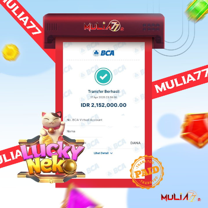 Menang Jackpot Slot Online Gacor MULIA77 Resmi Rp 2.152.000