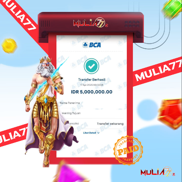 Menang Jackpot Slot Online Gacor MULIA77 Resmi Rp 5.000.000