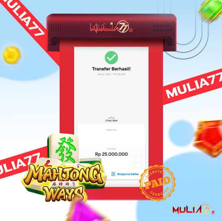 Menang Jackpot Slot Online Gacor MULIA77 Resmi Rp 25.000.000