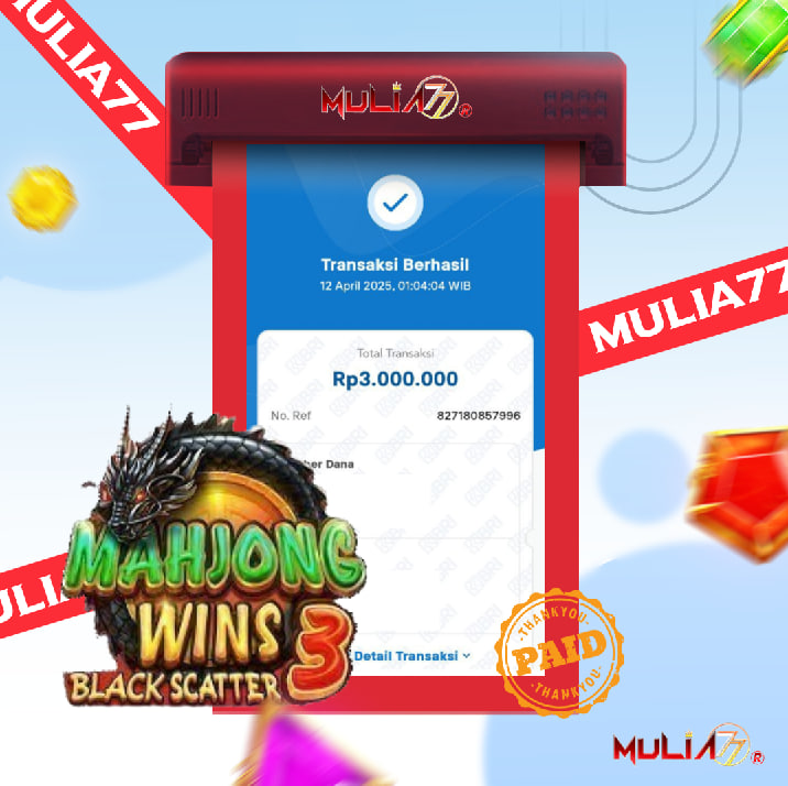 Menang Jackpot Slot Online Gacor MULIA77 Resmi Rp 3.000.000