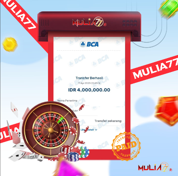 Menang Jackpot Slot Online Gacor MULIA77 Resmi Rp 4.000.000