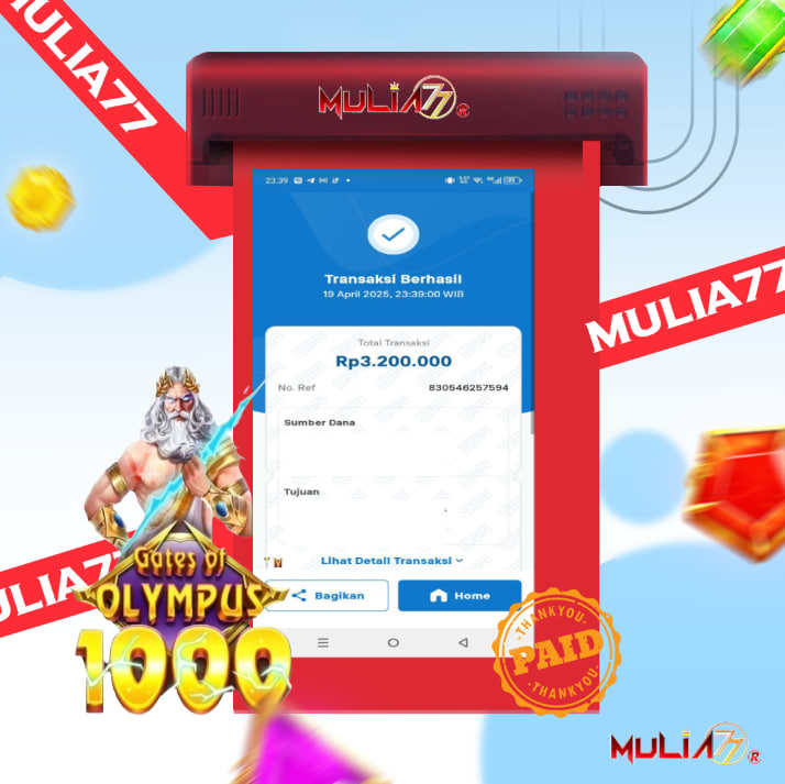 Menang Jackpot Slot Online Gacor MULIA77 Resmi Rp 3.200.000