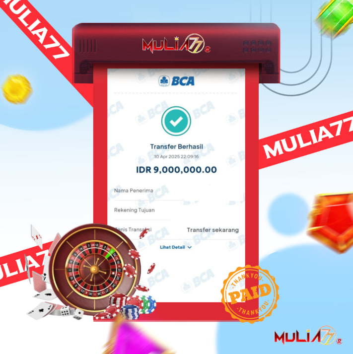 Menang Jackpot Slot Online Gacor MULIA77 Resmi Rp 9.000.000