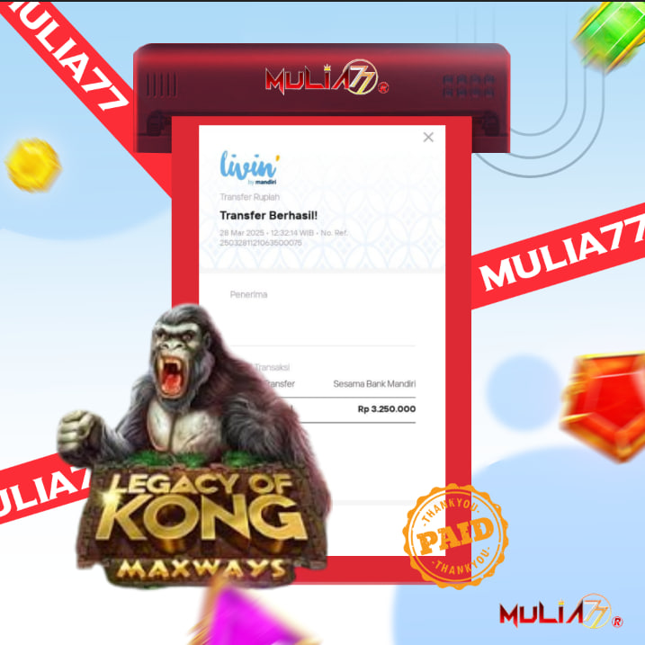 Menang Jackpot Slot Online Gacor MULIA77 Resmi Rp 3.250.000