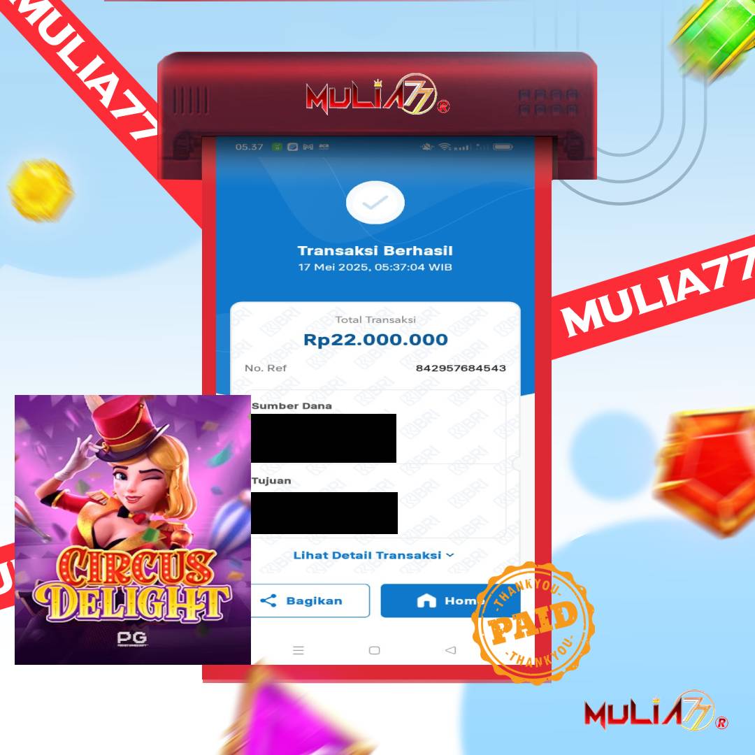 Menang Jackpot Slot Online Gacor MULIA77 Resmi Rp 22.000.000