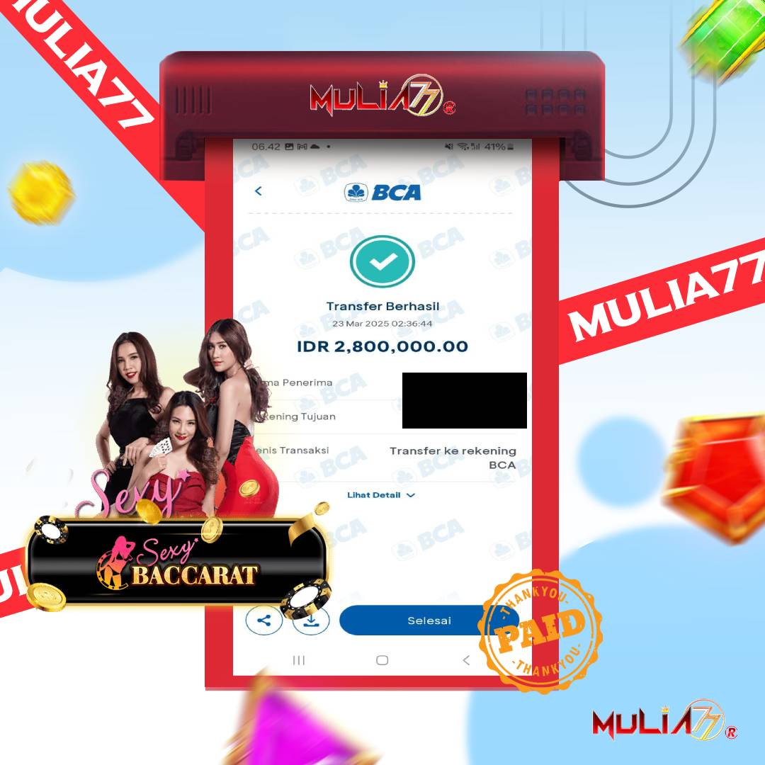 Menang Jackpot Slot Online Gacor MULIA77 Resmi Rp 2.800.000