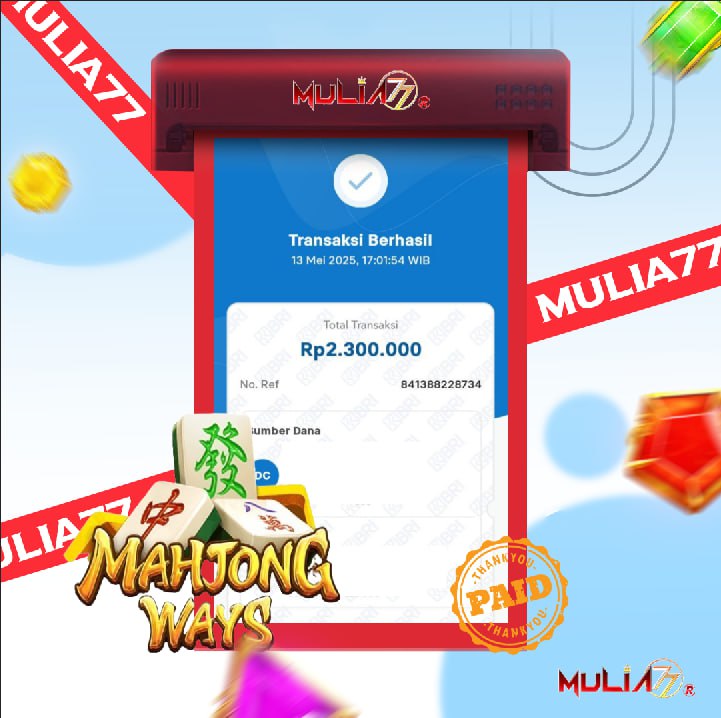 Menang Jackpot Slot Online Gacor MULIA77 Resmi Rp 2.300.000