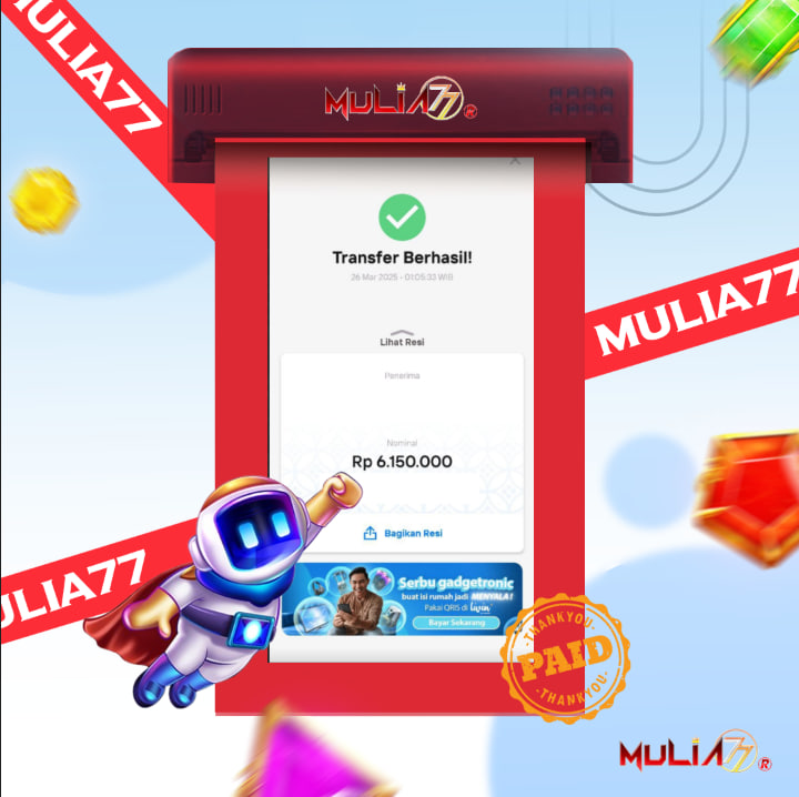 Menang Jackpot Slot Online Gacor MULIA77 Resmi Rp 6.150.000