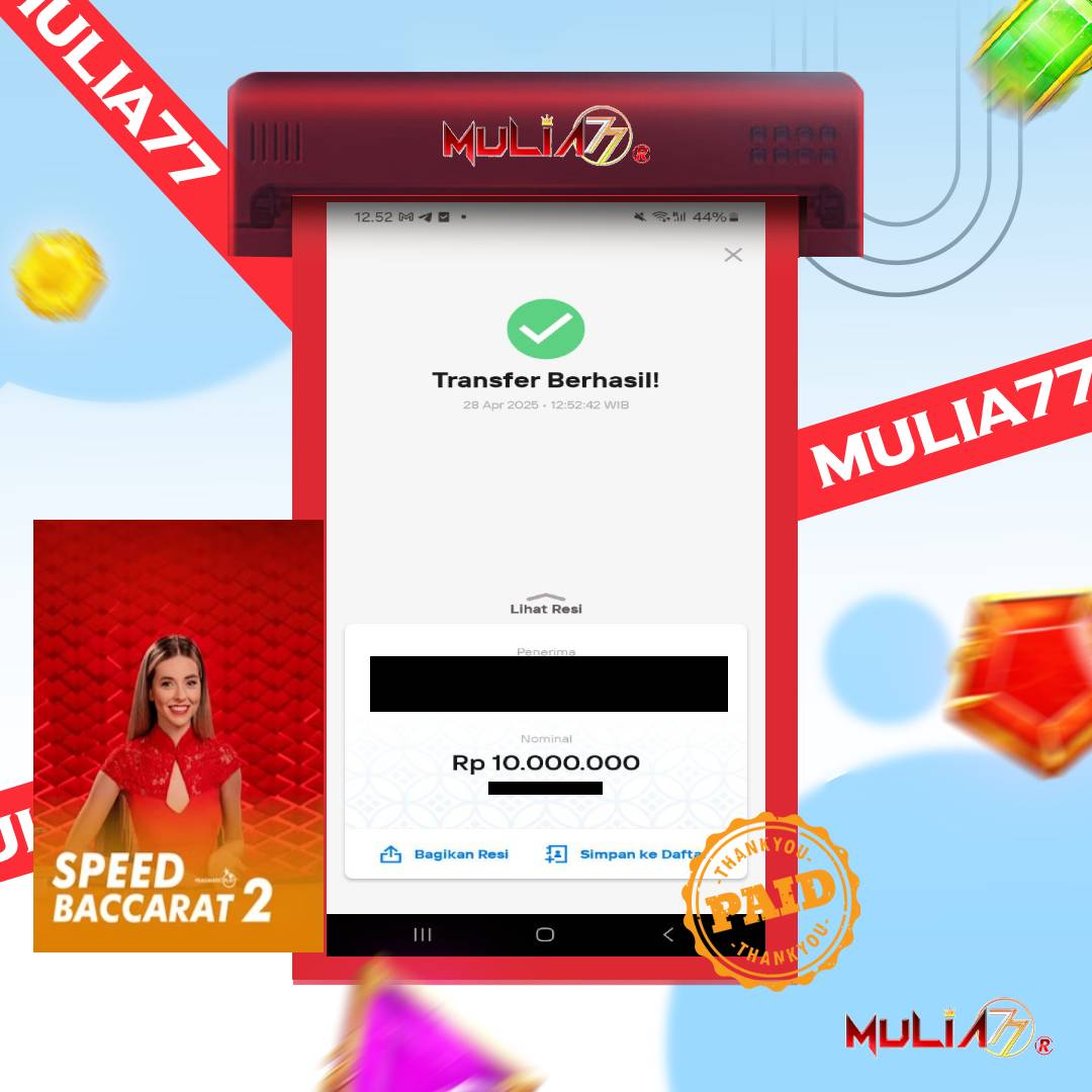 Menang Jackpot Slot Online Gacor MULIA77 Resmi Rp 10.000.000