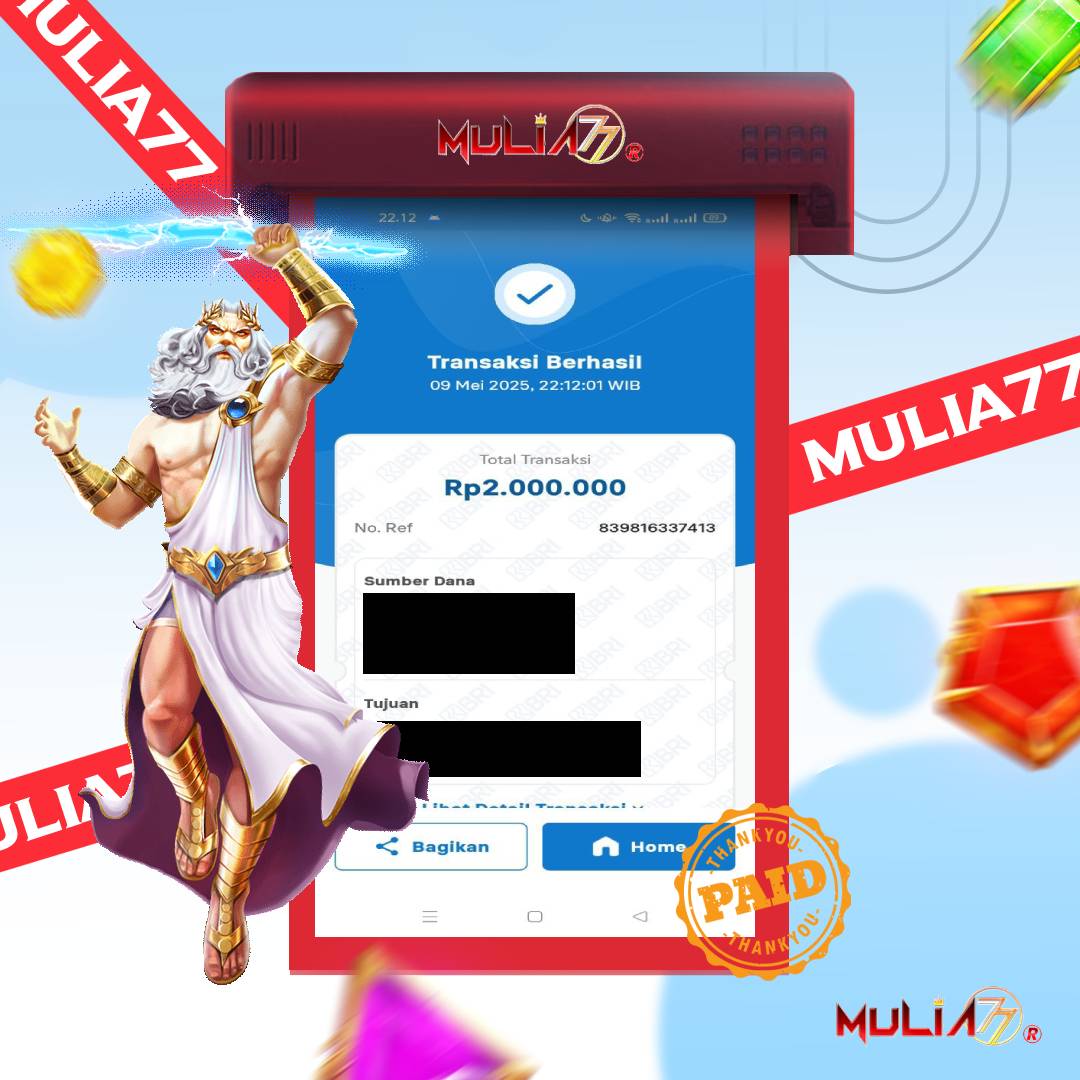 Menang Jackpot Slot Online Gacor MULIA77 Resmi Rp 2.000.000